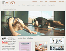 Tablet Screenshot of invivowellness.com